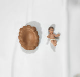 Nativity Sets for Christmas 10 Pieces - Hand Painted Nativity Scene Indoor, 4.8" Classic Figurines Holy Family Jesus Manger Crib Ornament, Xmas Decorations