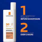 La Roche-Posay Tinted Sunscreen Gel-Cream SPF 50+ - Oil Control, Matte Finish for Sensitive Skin