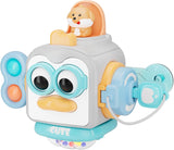 Montessori Toys for 1 Year Old,Sensory Toys for Toddlers 1-3,Baby Travel Activities Busy Board Cube,Fine Motor Skills Educational Toys,Birthday Gift for Kids Aged 6, 9, 10, 12, 18 Months