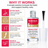 Mavala Nail Care - Lightening Nail Scrub for Smooth, Shiny Nails - 15ml, Nail Care Product
