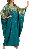 Embroidered Abaya Kaftans for Women Modern Elegant Dubai Moroccan Dubai Kaftan Dresses Abaya for Women Muslim Dress