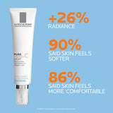 La Roche Posay Redermic C Anti-Wrinkle Cream for Normal to Combination Skin - Hydrating, Vitamin C Enriched Skincare