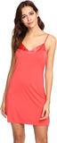 WiWi Slip Dress for Women Viscose from Bamboo Spaghetti Strap Lingerie Sexy Nightgowns Plus Size Sleep Chemise S-4X