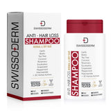 Swissoderm Anti-Hair Loss Shampoo for Normal to Dry Hair - 300ml, Strengthens Hair Follicles, Reduces Hair Loss