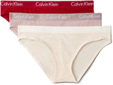 Calvin Klein womens Motive Cotton Multipack Bikini Panty 2 Pack