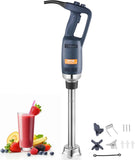 VEVOR 500W 12 Inch Heavy Duty Hand Mixer, Variable Speed Stick Mixer with 304 Stainless Steel Blade, Multi-Purpose Portable Mixer for Soup, Smoothie, Puree, Baby Food