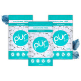 PUR Gum | Aspartame Free Chewing Gum | 100% Xylitol | Natural Spearmint Flavored Gum, 55 Pieces (Pack of 3)