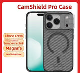 MagSafe Magnetic Protective Case With A Sliding Lens Cover