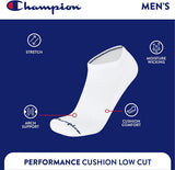 Champion Women's Low Cut Beathable Moisture-Wicking Athletic Socks (6-Pack)