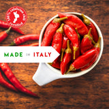 L'Oro Del Sud, Whole Calabrian Chili Peppers in Oil, 2.2 lb (1 kg)