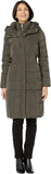 Cole Haan womens Long Quilted Puffer Coat Down Jacket