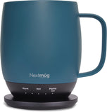 Nextmug - Temperature-Controlled, Self-Heating Coffee Mug (Black - 14 oz.)