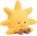 Jellycat Amuseables Sun Stuffed Toy, Medium 12 inches - Sun Plush - Fun Gift Idea