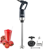 VEVOR 500W 12 Inch Heavy Duty Hand Mixer, Variable Speed Stick Mixer with 304 Stainless Steel Blade, Multi-Purpose Portable Mixer for Soup, Smoothie, Puree, Baby Food