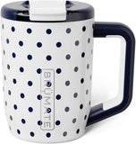 BrüMate Müv - 15oz 100% Leak Proof Insulated Coffee Mug with Handle & Lid - Stainless Steel Coffee Travel Mug - Double Walled Coffee Cup (Sage)