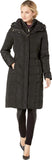 Cole Haan womens Long Quilted Puffer Coat Down Jacket