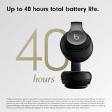 Beats Studio Pro Premium Wireless Over-Ear Headphones- Up to 40-Hour Battery Life, Active Noise Cancelling, Great for Travel & Commuting, USB-C Lossless Audio, Apple & Android Compatible -Black (Refurbished)