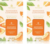 Thymes Pura Refills – 2 Pack of Oil Diffuser Scents – Long-Lasting Pura Diffuser Refills – Premium Home Fragrance – Notes of Pressed Apple, Clove & Cardamom (Simmered Cider, Pack of 2)