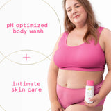 Dove Whole Body & Intimate Wash for Women - Gynecologist Tested Unscented Feminine Wash For Sensitive Skin, 8 oz