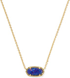 Kendra Scott Elisa Pendant Necklace for Women, Fashion Jewelry, 14k Gold-Plated