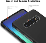 UNBREAKcable Samsung Galaxy S10 Case (6.1 Inch) - Ultra-Thin Frosted TPU Silicone Protective Case for Galaxy S10 [Shockproof & Non-Slip & Anti-Fingerprint] - Black