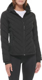 Calvin Klein Women's Scuba Side Panel and Sleeve Detail Adjustable Hood Zip Pocketspuffer