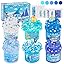 6 Pack Slimes, Blue Slime Kit, Butter Cloud Slime for Boys Girls Ages 8-12,Toys for Girls and Boys, Slime Party Favors Goodie Bag Stuffers, 4 5 6 7 8 9 10 Year Old Girl Birthday Gift Cute Stuff