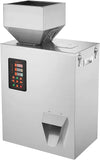 VEVOR Powder Filling Machine, 0.022-1.1lbs/10-500g, Automatic Intelligent Particle Weighing Filling Machine, Bottle Bag Powder Filler Particle Dispenser for Tea Seeds Grains Powder Flour Beans Glitter