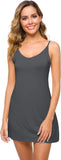 WiWi Slip Dress for Women Viscose from Bamboo Spaghetti Strap Lingerie Sexy Nightgowns Plus Size Sleep Chemise S-4X