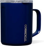 Corkcicle Classic Coffee Mug - Triple Insulated Stainless Steel for Travel - Shatter-Proof Lid - Keeps Drink Hot Over 3 Hours - Holiday Mug Gift - Great for Gifting Warmth - 16 oz - Dragonfly