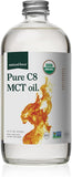 Natural Force Organic Pure C8 MCT Oil – Liquid MCT Oil in Glass Bottle Container – Concentrated Caprylic Acid – Keto, Paleo, Kosher, Vegan & Non-GMO – Lab Tested for Quality and Purity, 16 Ounce