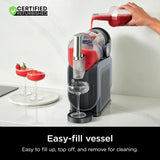 Ninja FS301 Professional Maker with RapidChill Technology, 88 oz Drink & Slushie Machine, 5 Preset Programs, Frozen Margaritas, Frappés, and More, Premium Accents, Black (Renewed)