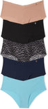Victoria's Secret Women's No Show Cheeky Underwear, Minimal Coverage Panties for Women, Multi Pack (XS-XXL)