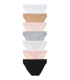 Victoria's Secret 7-Pack Stretch Cotton Bikini Panties
