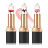 4 Pack Aloe Vera Lipstick,Long Wear Nourishing Lip stick,Waterproof Moisturizing Color Changing Lip Balm Lipstick,Lip Gloss,Magic Temp Color Change Matte Lip Gloss Makeup