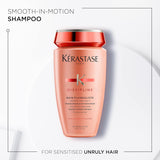 Kerastase Discipline Bain Fluidealiste Shampoo - Sulfate-Free, Smoothing & Hydrating, Frizzy Hair, Softens and Nourishes