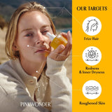 PINKWONDER USDA Organic Jojoba Oil | 100% Pure, Cold-Pressed & Vitamin E-Rich Oil for Skin | Non-Greasy, Fast-Absorbing for Face, 1.69oz (50ml)