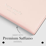 kate spade new york Morgan Magnetic Phone Wallet/Card Holder - Compatible with MagSafe Phones and Cases - Chalk Pink