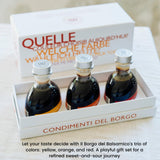 Il Borgo Del Balsamico, Aged Balsamic Vinegar Gift Set (3x100ml)
