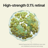 celimax The Vita A Retinal Shot Tightening Booster | 0.1% Retinal, 3% Matryxyl, High-Strength Retinoid for Anti-Aging, Pore Minimizer, Wrinkles & Fine Lines, Firmer Skin, 15ml