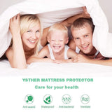 BeautySleep Terry Waterproof Mattress Protector Premium Hypoallergenic Cover