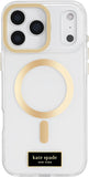 kate spade new york iPhone 17 Pro Max Case - Compatible with MagSafe - Designer Phone Case - Tortoise