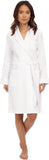 Lauren Ralph Lauren Womens Plus Size Essentials Quilted Collar and Cuff Robe