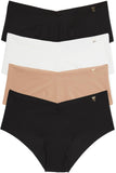 Victoria's Secret Women's No Show Cheeky Underwear, Minimal Coverage Panties for Women, Multi Pack (XS-XXL)