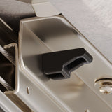 62.4" extendable 78.15" dining Table Set for 6-8 Person for Dining Room,C-shaped Tube Soft padded armless dining chair and Very large Dining Room Table Kitchen Table Chair Set with metal Legs