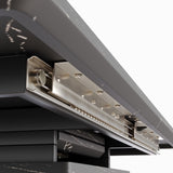 62.4" extendable 78.15" dining Table Set for 6-8 Person for Dining Room,C-shaped Tube Soft padded armless dining chair and Very large Dining Room Table Kitchen Table Chair Set with metal Legs