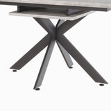 62.4" extendable 78.15" dining Table Set for 6-8 Person for Dining Room,C-shaped Tube Soft padded armless dining chair and Very large Dining Room Table Kitchen Table Chair Set with metal Legs