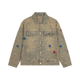 Edgy Yet Handsome American-style Vintage Jacket Top