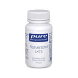 Pure Resveratrol Extra Dietary Supplement for Antioxidant Support 30 Capsules