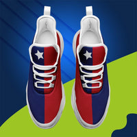 MaxSoul-B03009 Custom Max Soul American Flag, USA Flag Sneakers Max Soul, Shoes, Printed Shoes